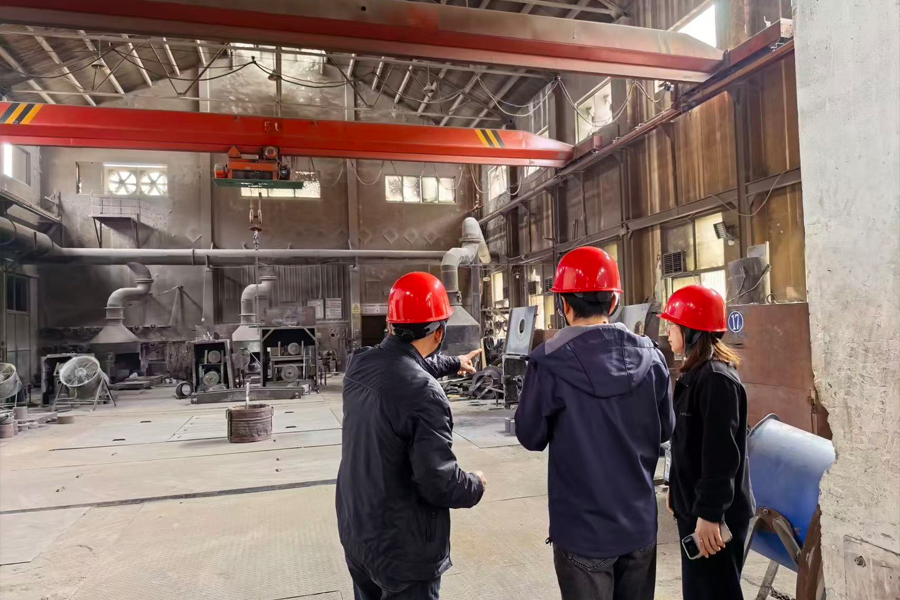 Tocree Machinery – Audit sur site par un client métallurgique